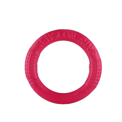 Nip-resistant Soft Pull-ring Flying Disc Dog Training Pet Toy