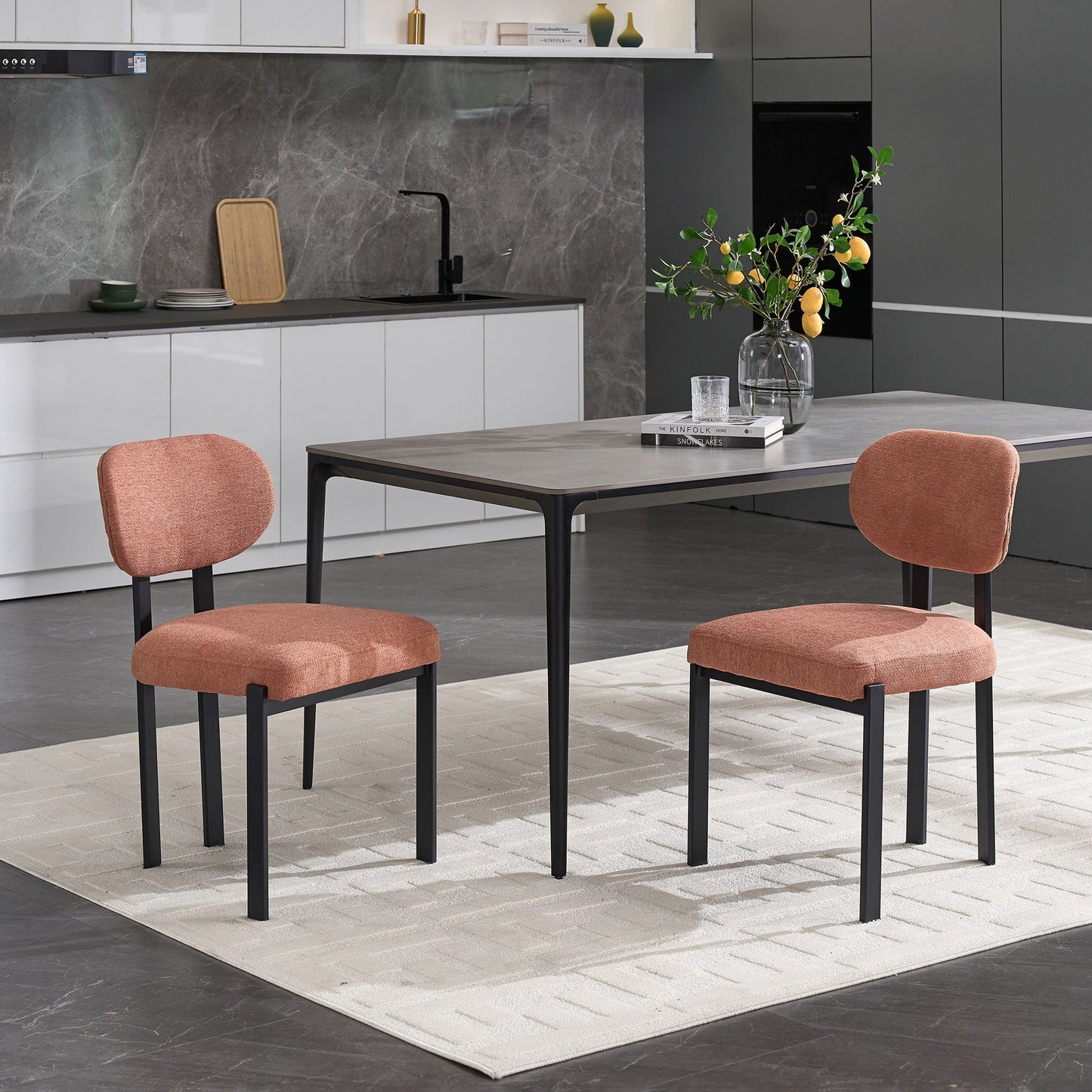 Dining Armless Chairs (Set of 2)