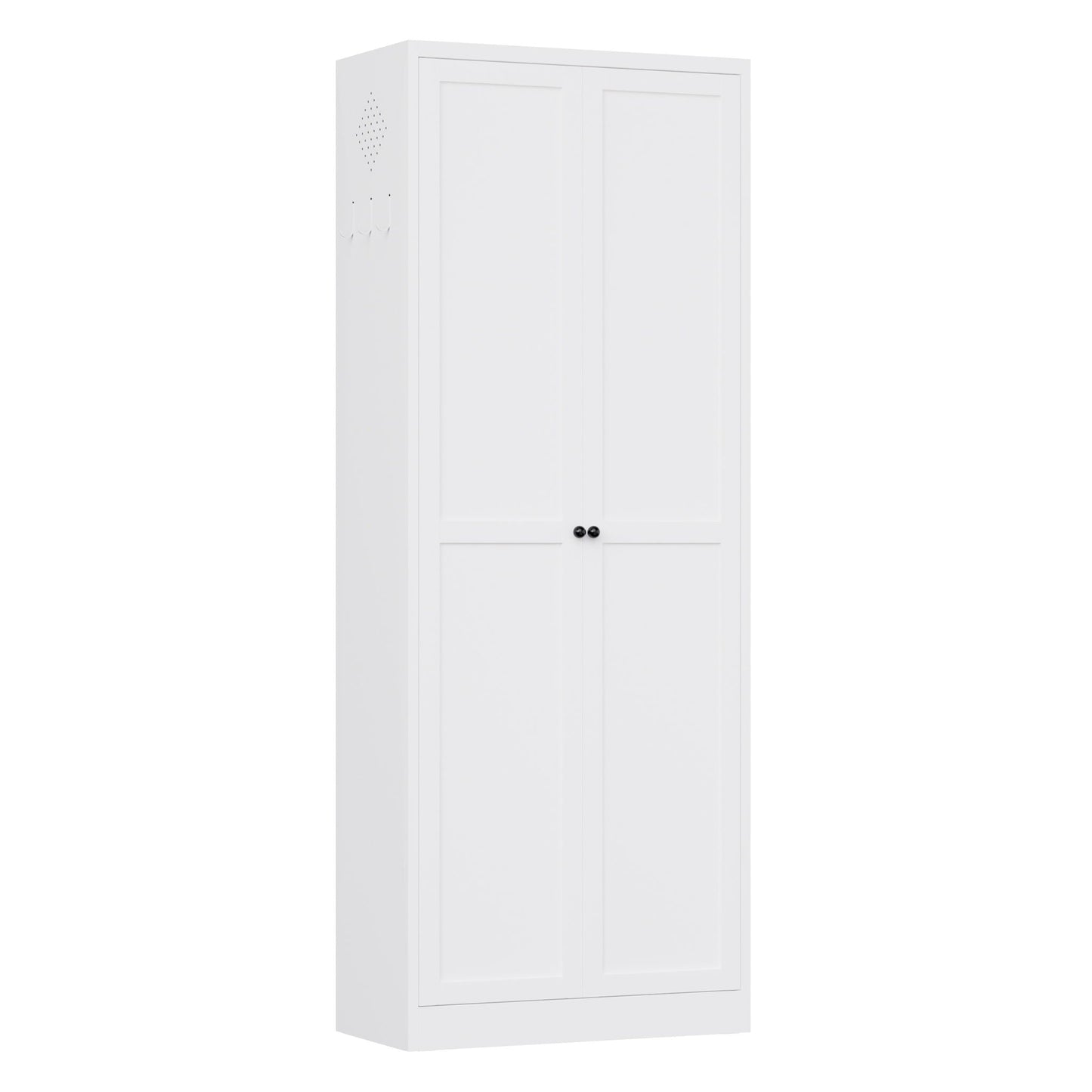 Kitchen Pantry Cabinet With Doors, Heavy-Duty Freestanding Storage Organizer