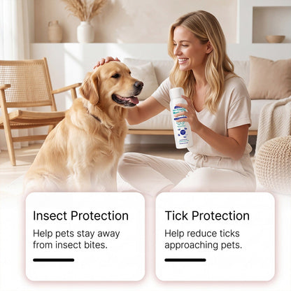 Pet Outdoor Protection Spray Gentle Formula Cares For Pets Convenient Care For Cats And Dogs Universal Use