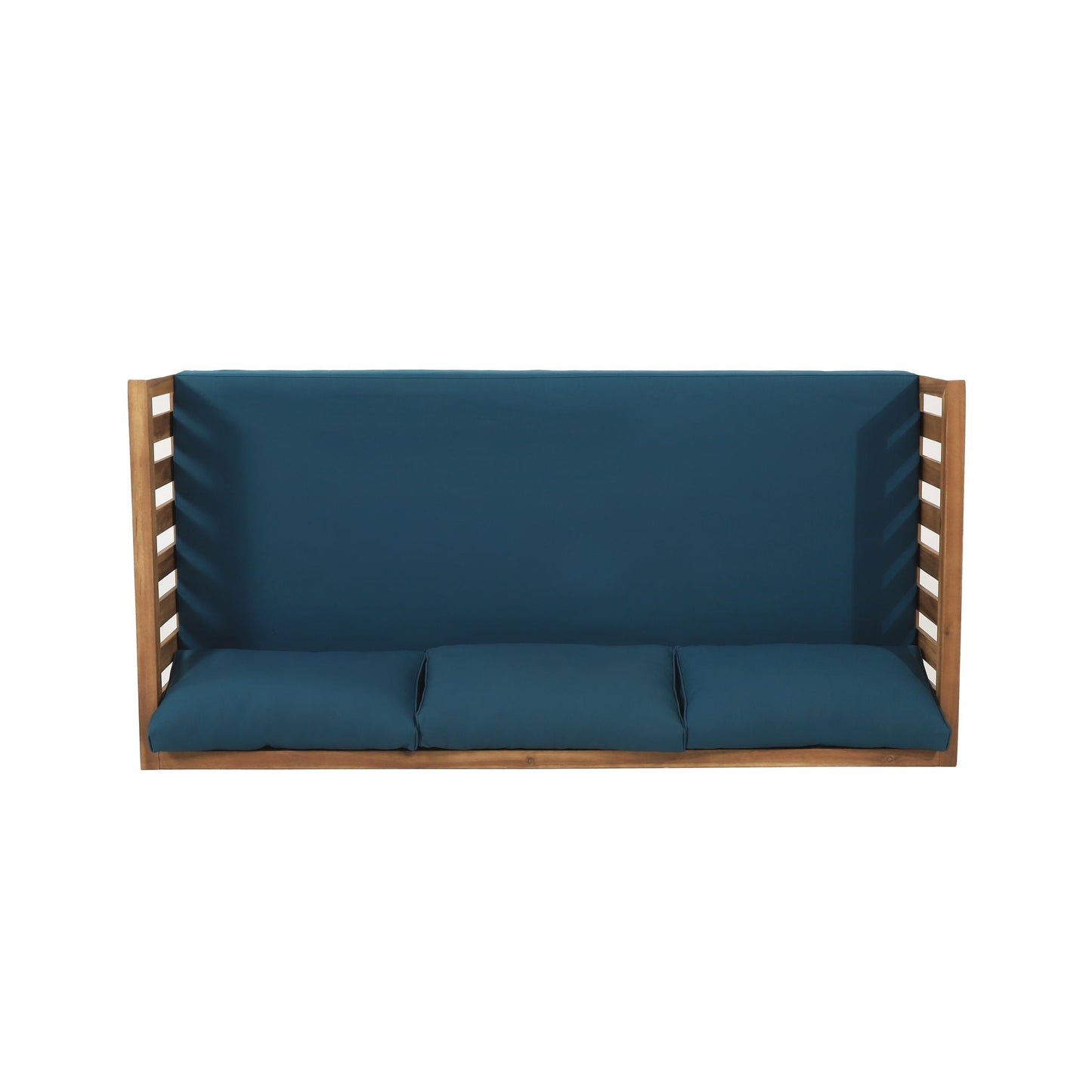 Claremont 3 Seater Daybed Teak Acacia Wood Water Resistant Cushions