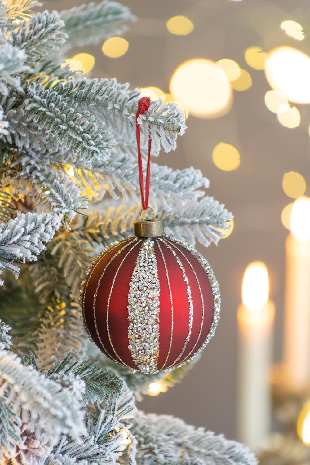 Christmas Ball Ornaments Tree Ornaments For Holiday Party Decorations