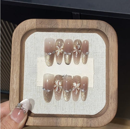 0995- Handmade press on nails fake nails removable