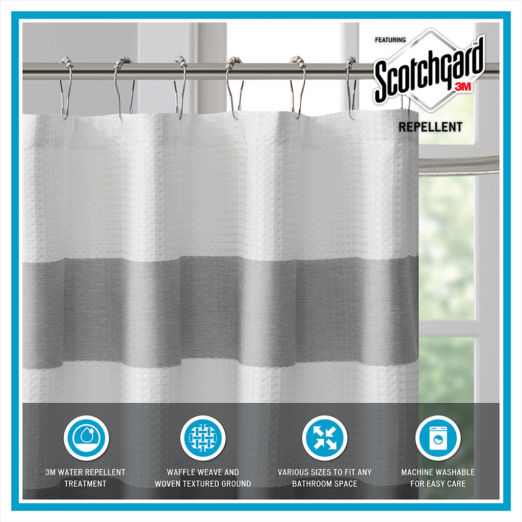 Shower Curtain with 3M Treatment Aqua 72x72