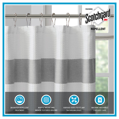 Shower Curtain with 3M Treatment Aqua 72x72