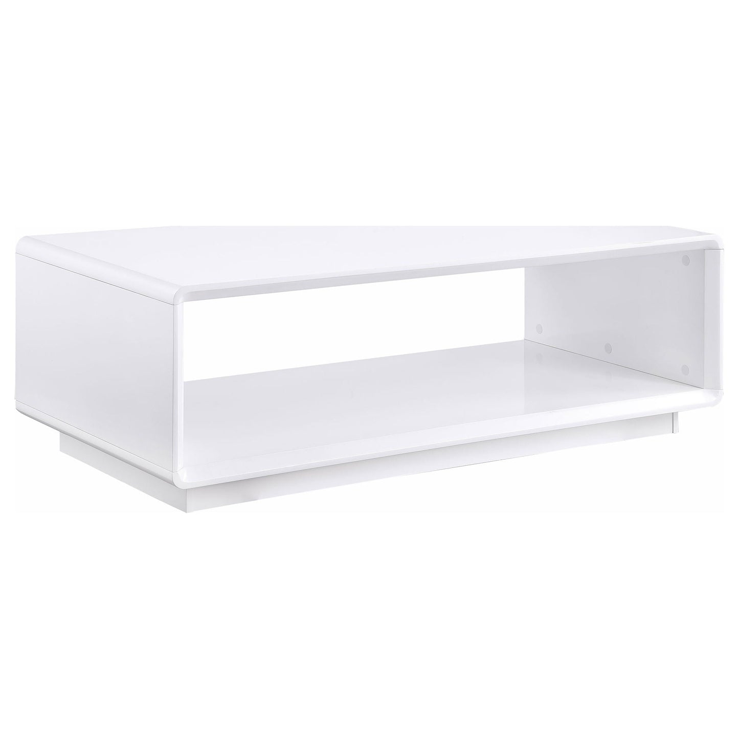 Fletcher - 2 Piece Coffee And End Table Set - Gloss White