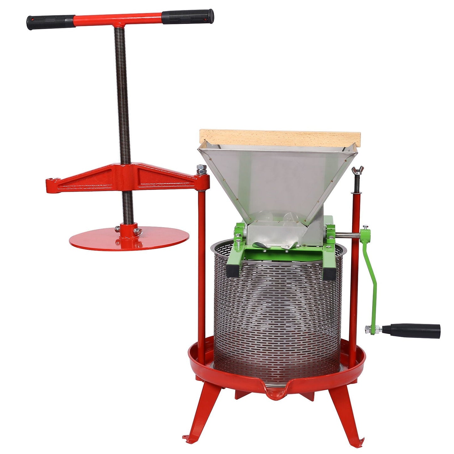Manual Fruit Wine Press and Crusher for Kitchen