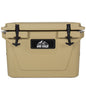 50 Quart Khaki Cooler, Ultra-Light Insulated Ice Chest