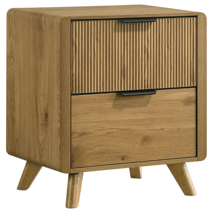 Bennett 4-piece California King Bedroom Set Light Oak