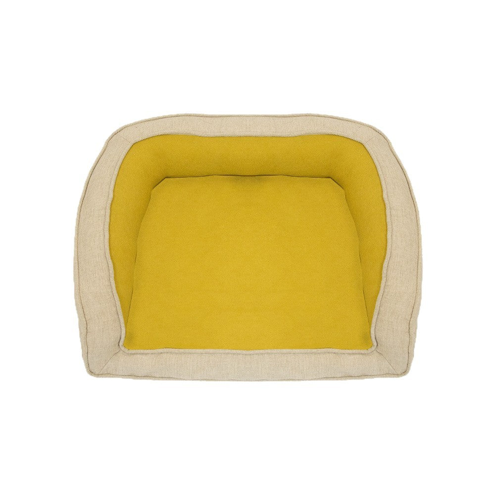 Pet Bed Orthopedic Dog Lounger Spine Supporting Cat And Dog Kennel