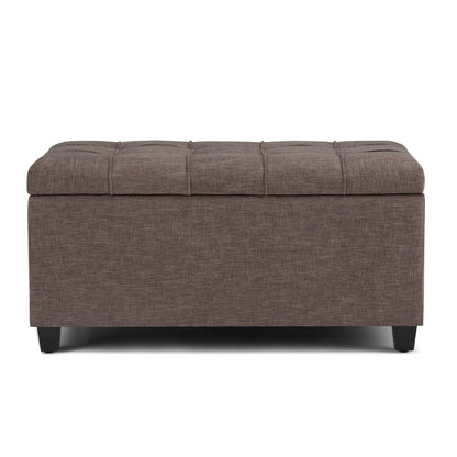 Sienna - Upholstered Storage Ottoman Bench