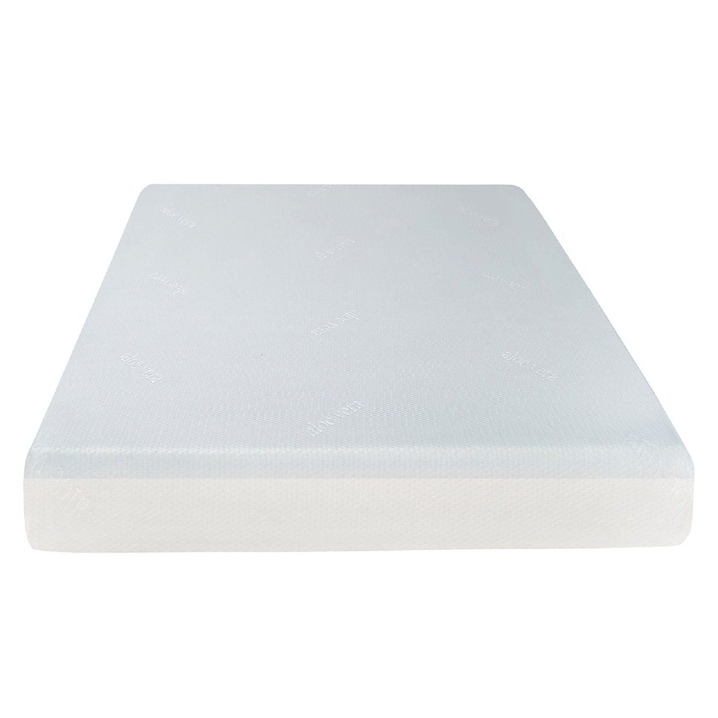 6" Firm Gel Memory Foam Mattress With Cooling Technology - White - Full