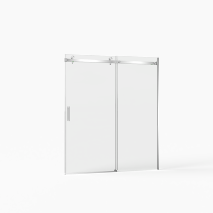 Frameless Sliding Shower Door - 56-60"W x 72"H