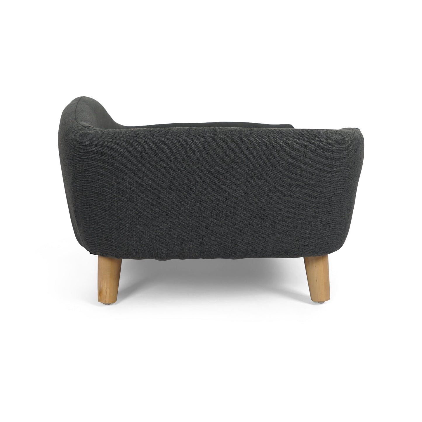 Elevated Dog Bed Frame for Small Dogs with Rubber Wood Legs
