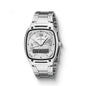 Mens Alloy Quartz Watch With A Steel Bracelet
