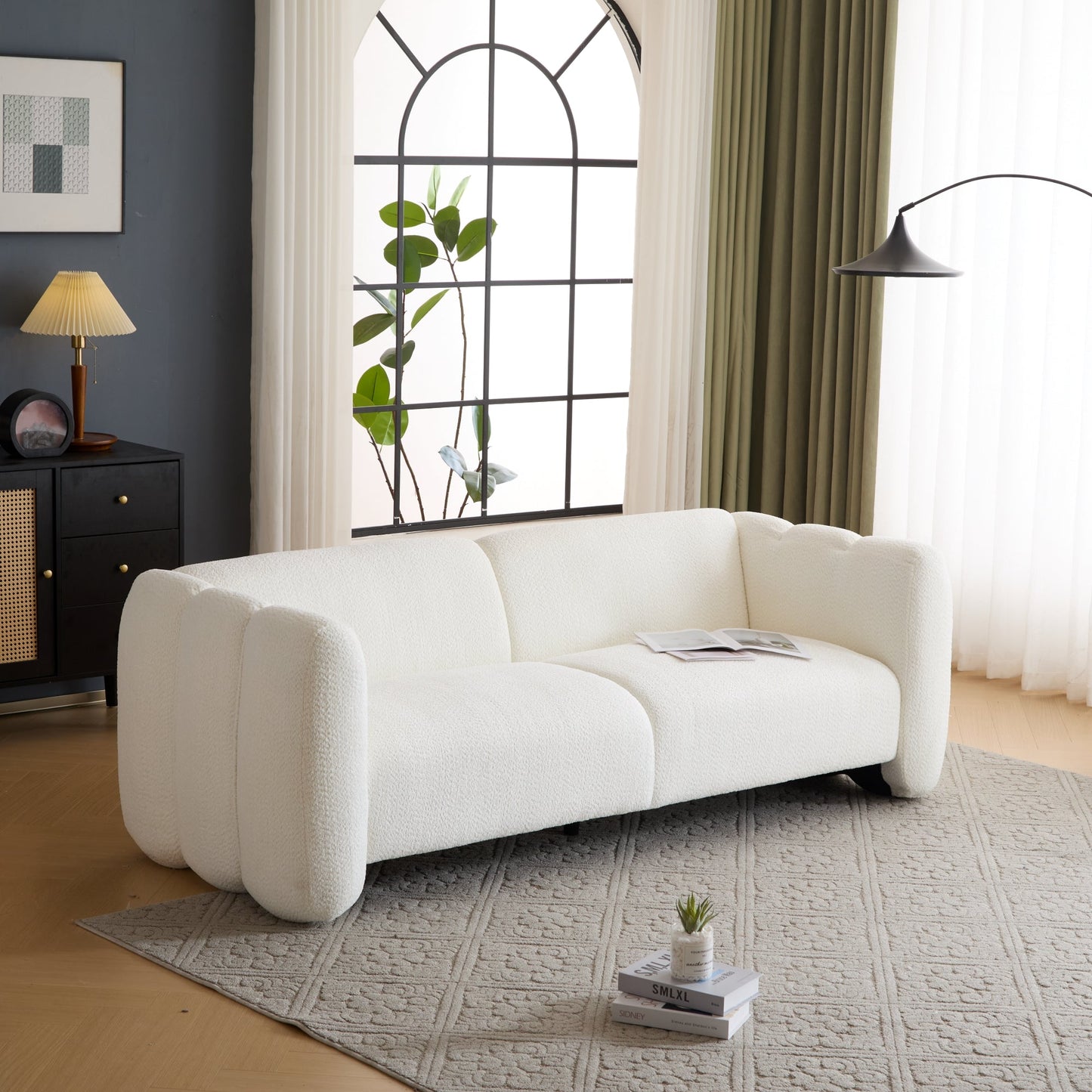Tonson 83" 3-Seater Boucle Sofa