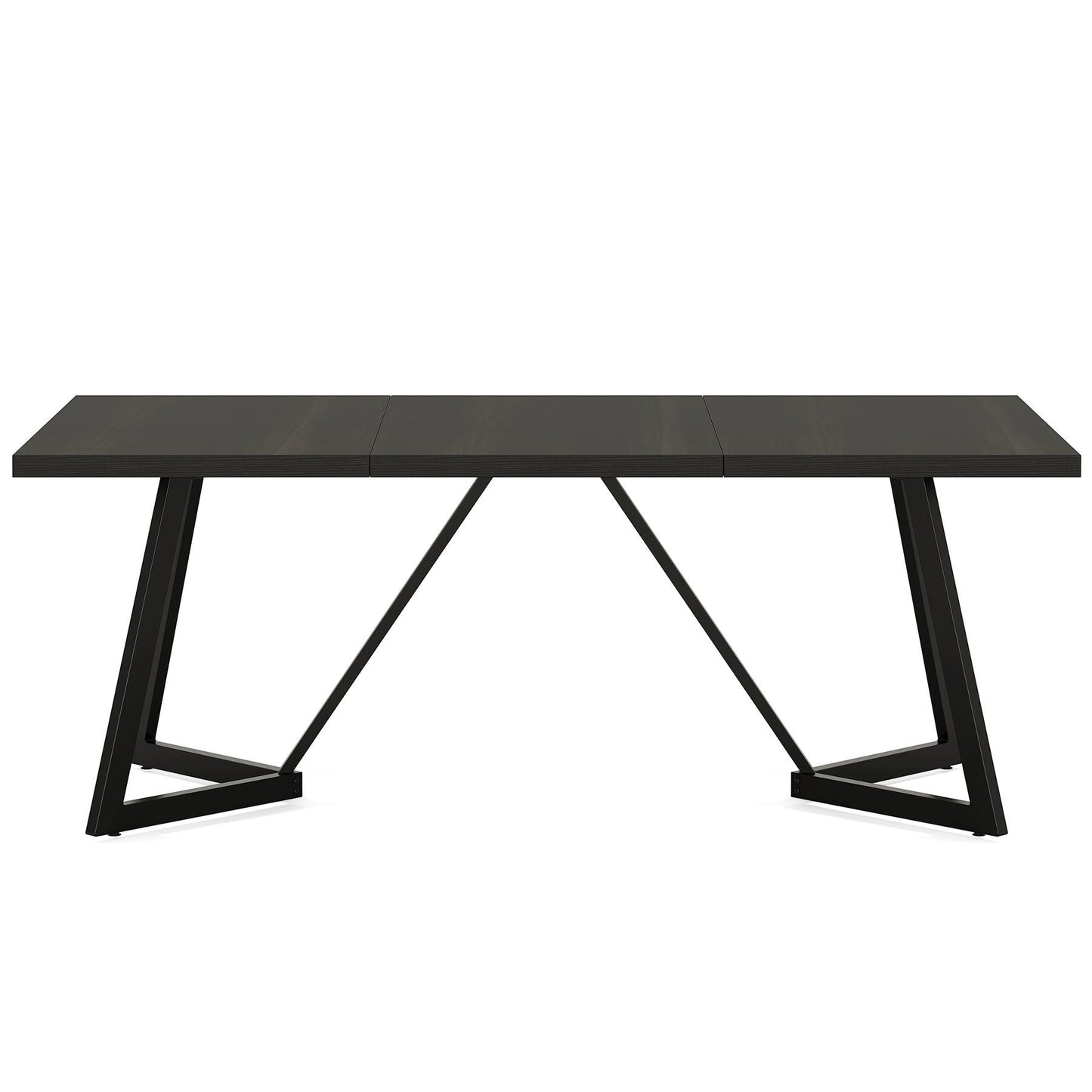 Rectangular Dining Table For 6 - 8 People - Black