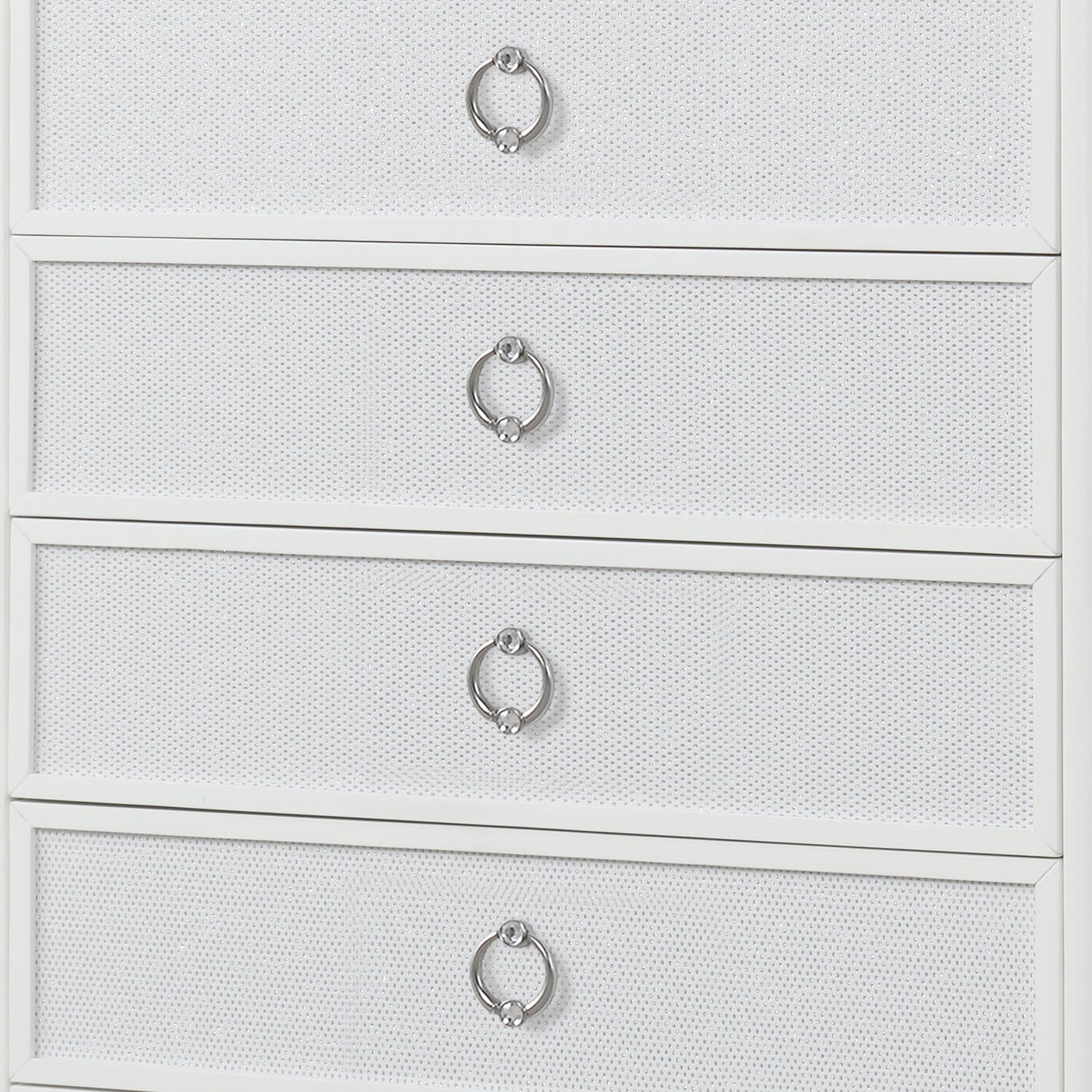 Abigale - 5 Drawer Chest With LED Lighting - White