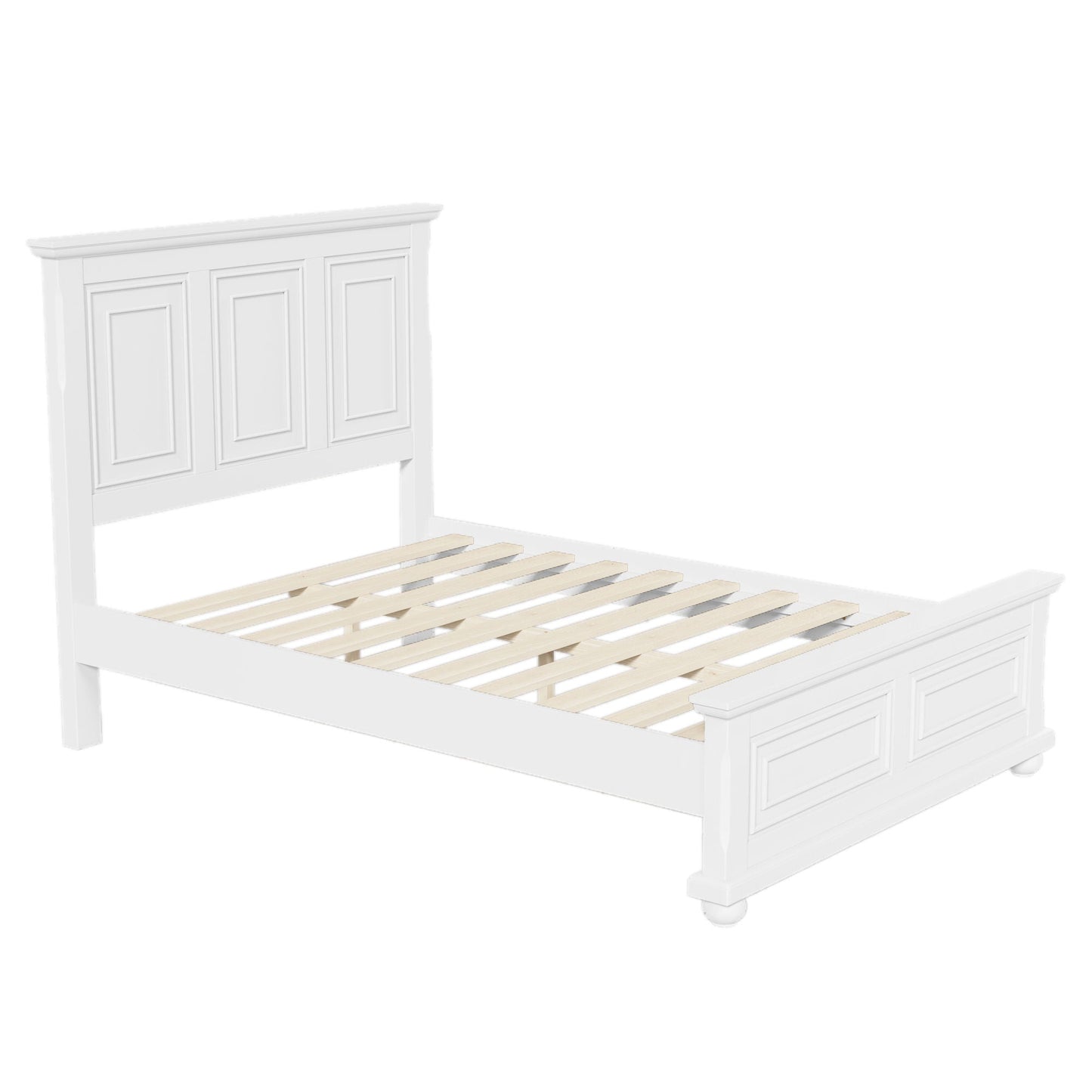 Vintage Tall Headboard Bed