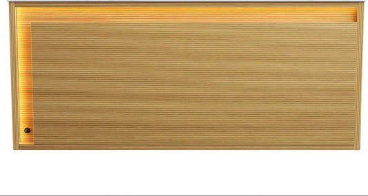 Nyah 36'' Wall-Mounted Cabinet with Drawer, Light Woodgrain Color