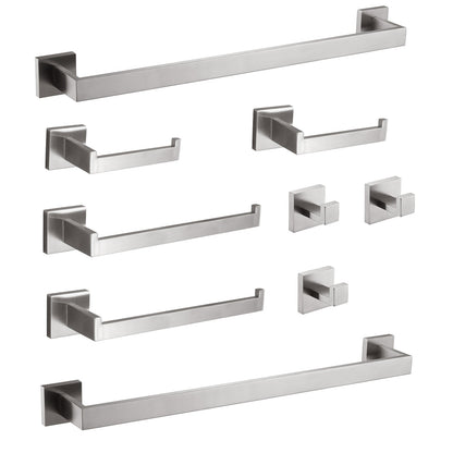 9-Piece Bathroom Hardware Set