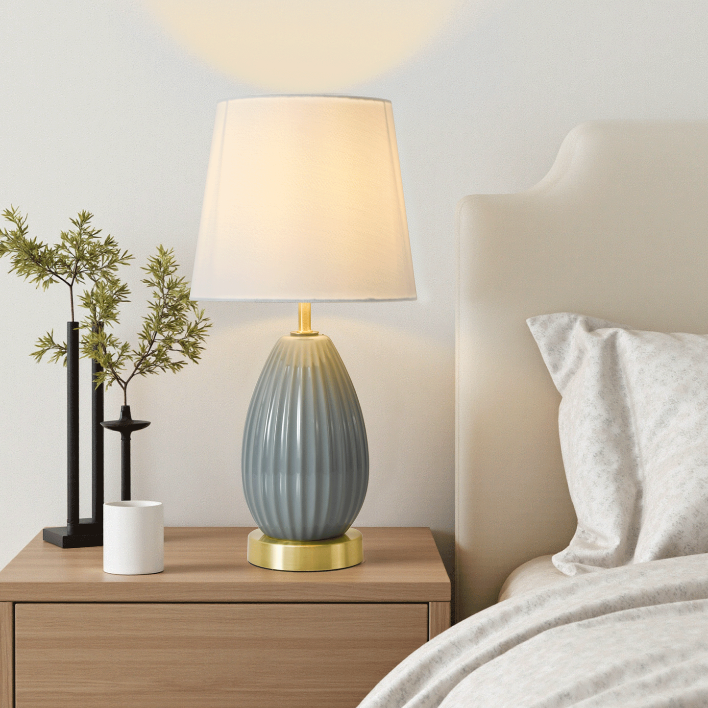 18-Inch Table Lamp Set of 2 with E26 Socket