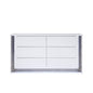 Moon - Smooth Dresser With LED - White