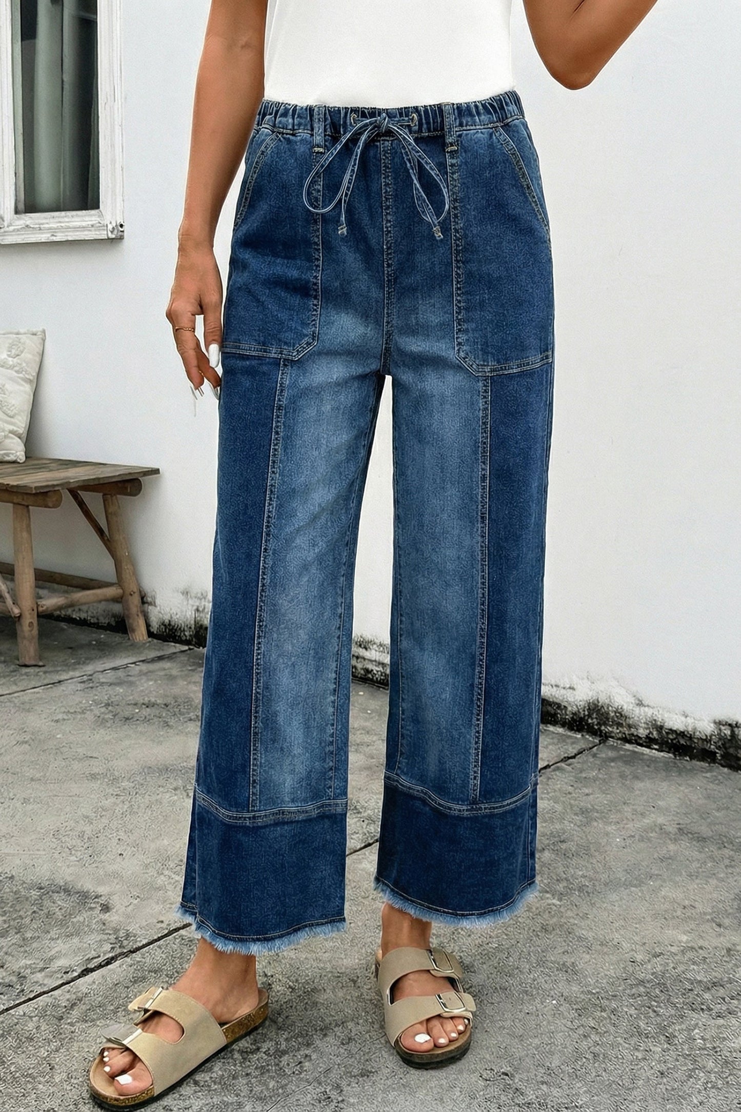 Aleah Hem Wide Leg Pants