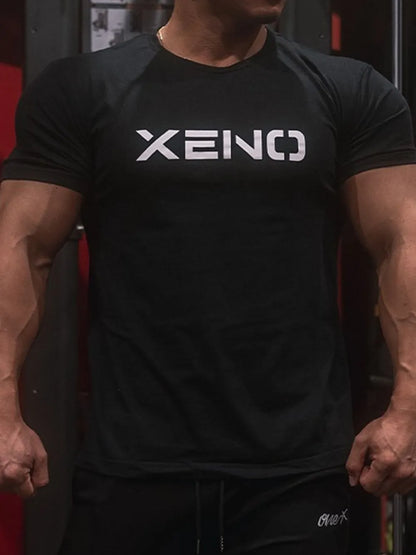 Men's Plus Size Round Neck Short Sleeve T-Shirt