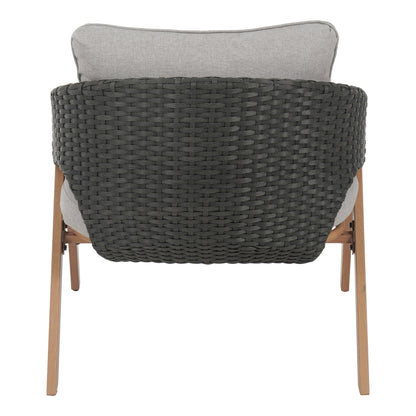 4-Person Patio Conversation Set with Cushions