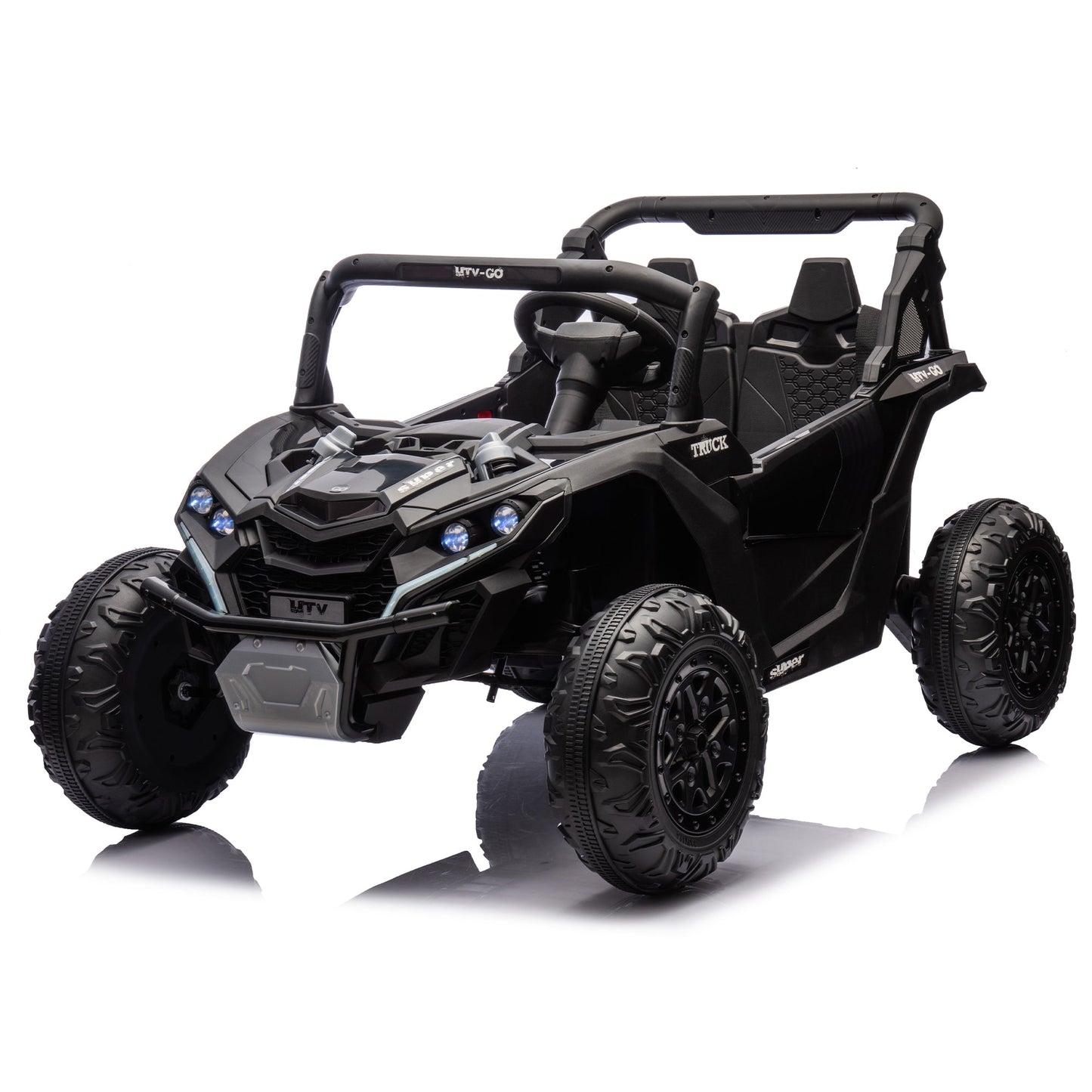 24V Two-Seater Kids Ride-On UTV with Parental Remote Control