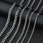 3mm Men's Cuban Chain Necklace | Stainless Steel Link Chain Jewelry