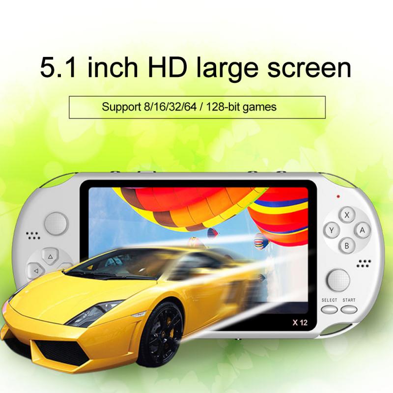 Single system Handheld game console X12 large-screen massive arcade collection version 8GPSP
