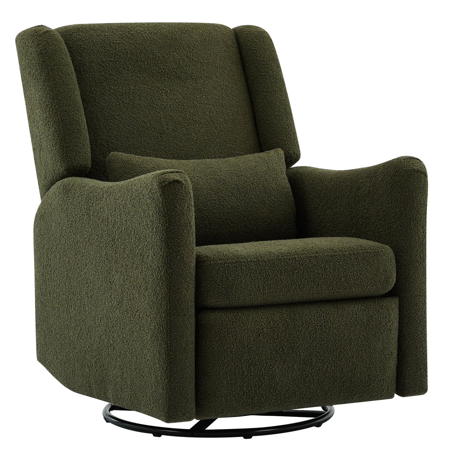 Wide Wingback Swivel Glider Rocker Recliner Chair