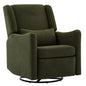 Wide Wingback Swivel Glider Rocker Recliner Chair