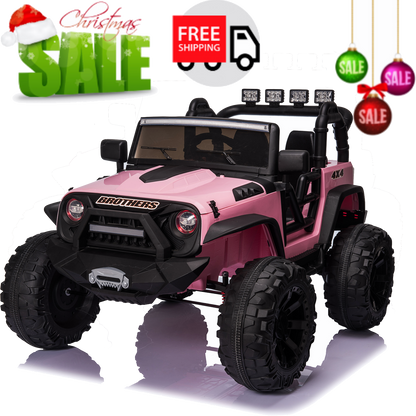 2 Seater 24V Kids Electric Car with Parental Remote Control - 2X200W Ride On Truck