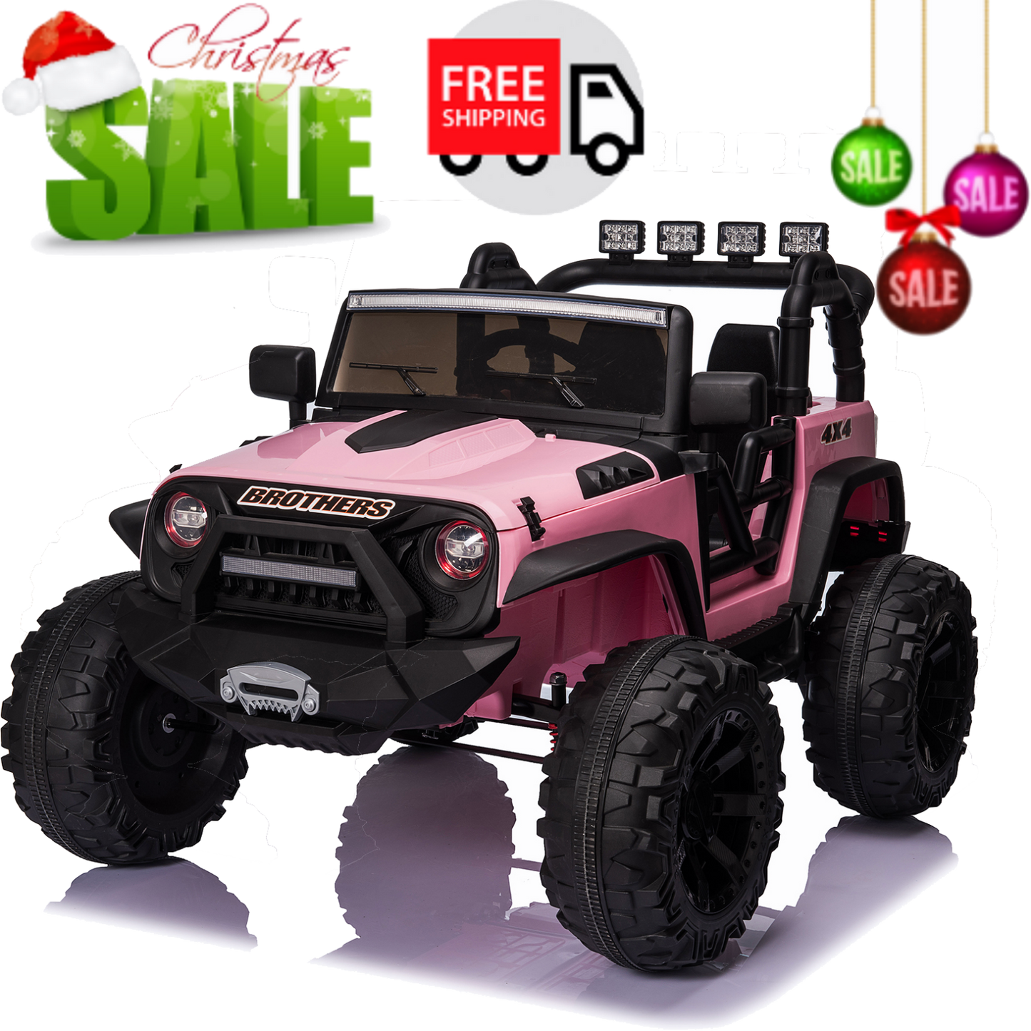 2-Seater 24V Kids Electric Car with Parental Remote Control - 400W Ride-On Truck for Endless Fun!