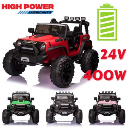 400W Electric Kids Ride-On Truck with Remote Control - Perfect Gift for Children (24V)