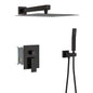 Dual Shower Head 10" Wall Mounted Square Shower System