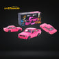 INNO64 Ford Escort MK2 Pandem "Emotion" Retro Havoc Pink 1:64