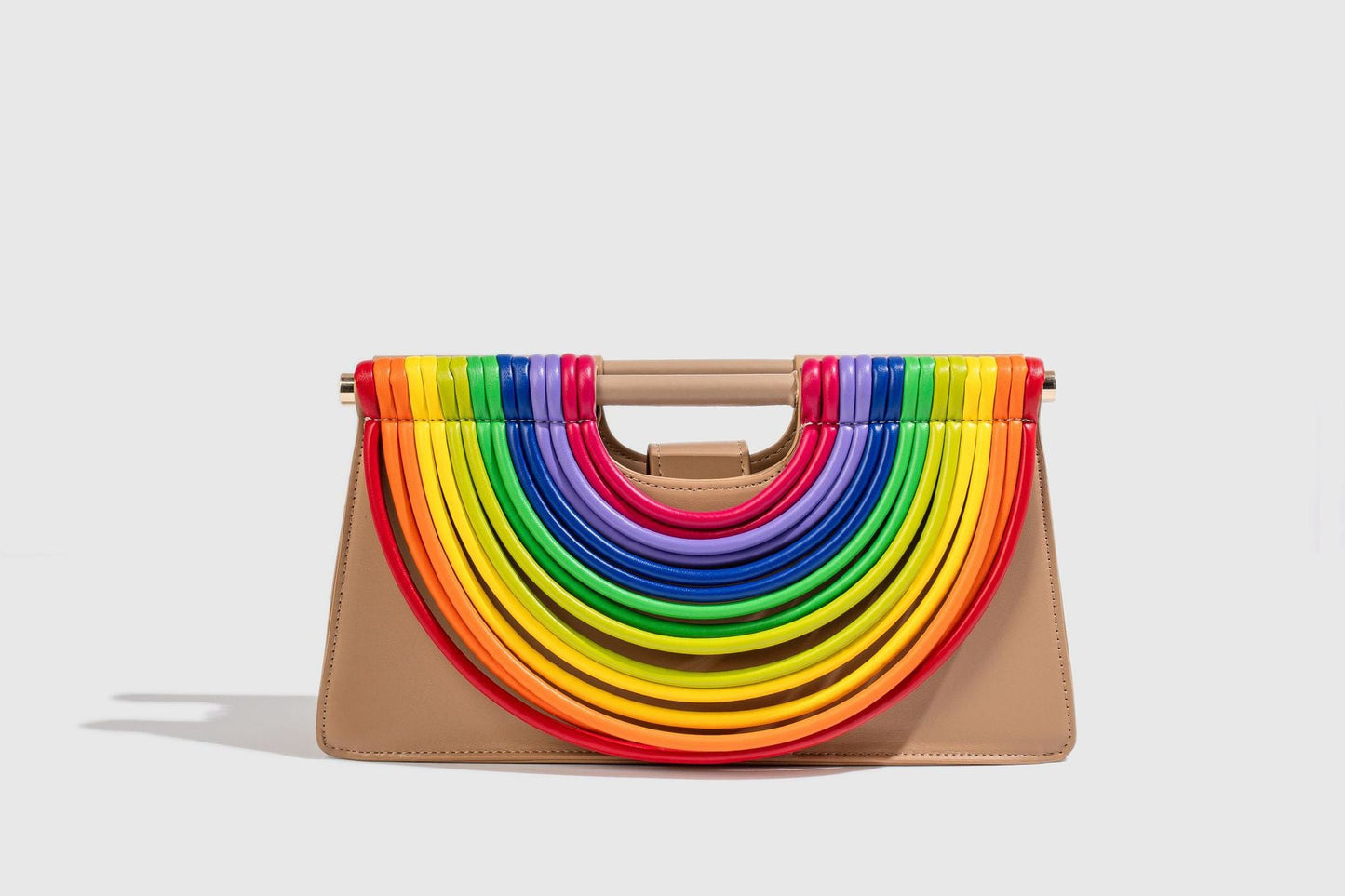 Handcrafted Knotted Woven Noodle-shaped Tote Bag