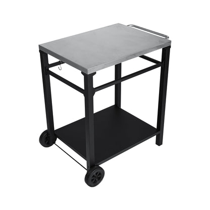 2-Tier Outdoor Grill Cart