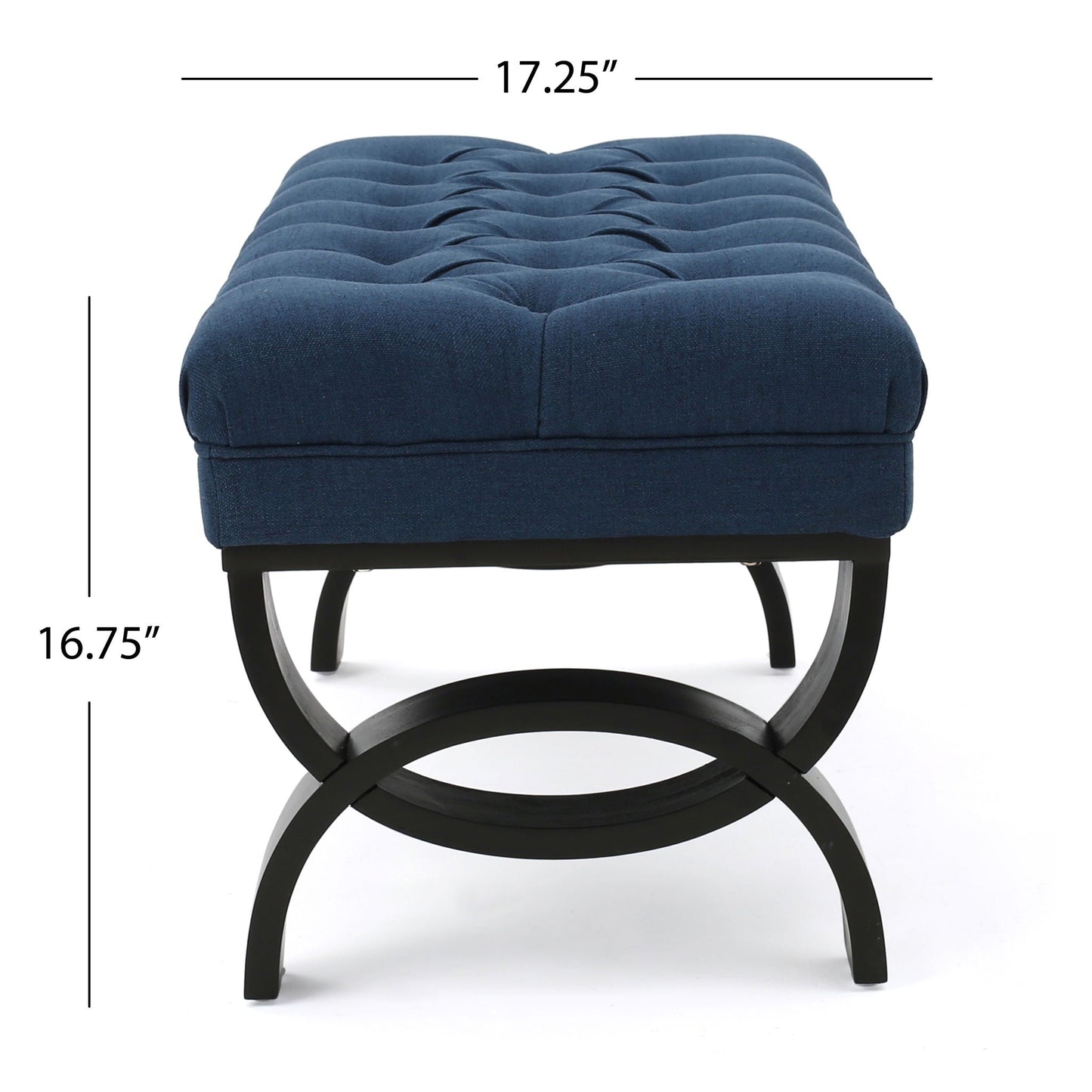 Hilton Ottoman Bench Classic Style