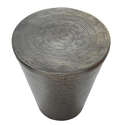Drum Accent Side Table, Elegant Design
