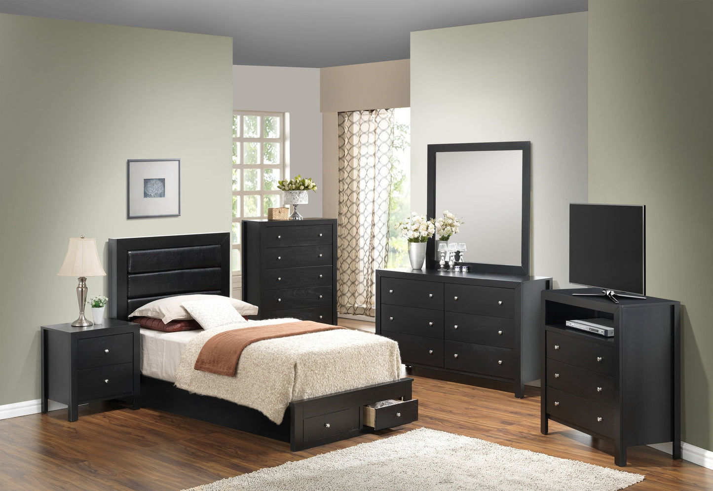 Elegant Storage Bed For Cozy Spaces