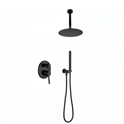 Matte Black Shower System