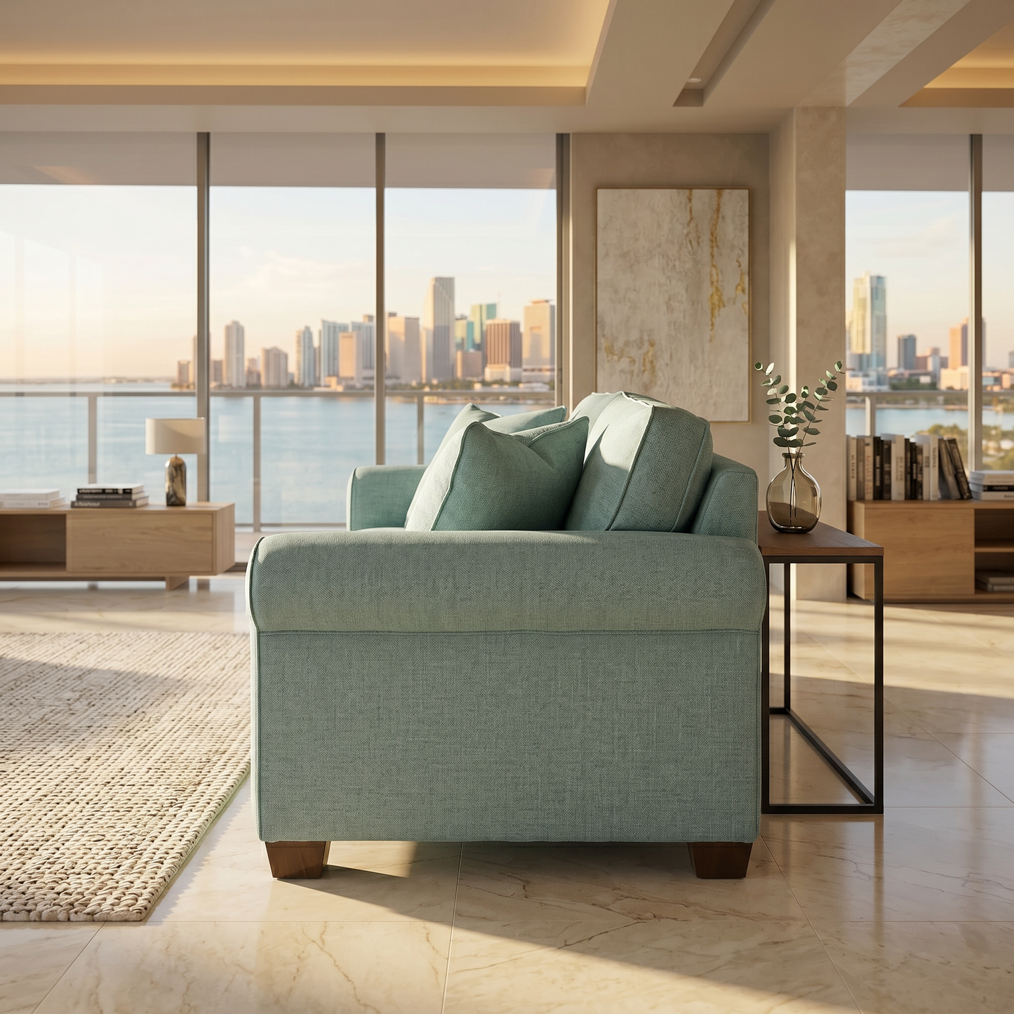 Irlanda Sofa – Made in USA, Custom Fabric Options