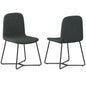 Wilcox - Dining Chair (Set of 2) - Charcoal Gray