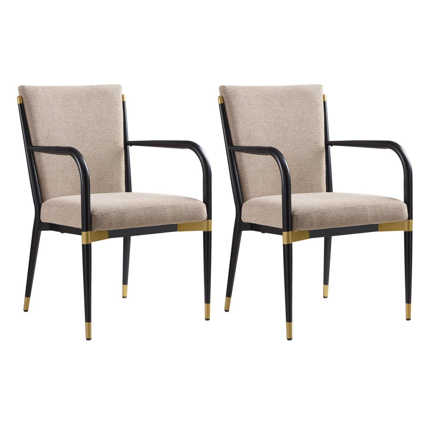Modern Dining Arm Chair - Set of 2