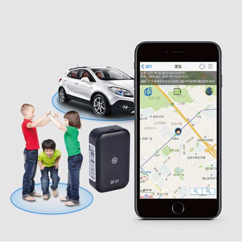 GF21GPS Child Tracker with Real-Time Location & Geofencing for Kids Safety